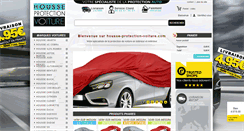 Desktop Screenshot of housse-protection-voiture.com